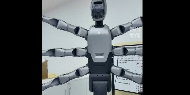 Представлен первый гуманоидный робот с шестью руками &mdash; Midea Miro U